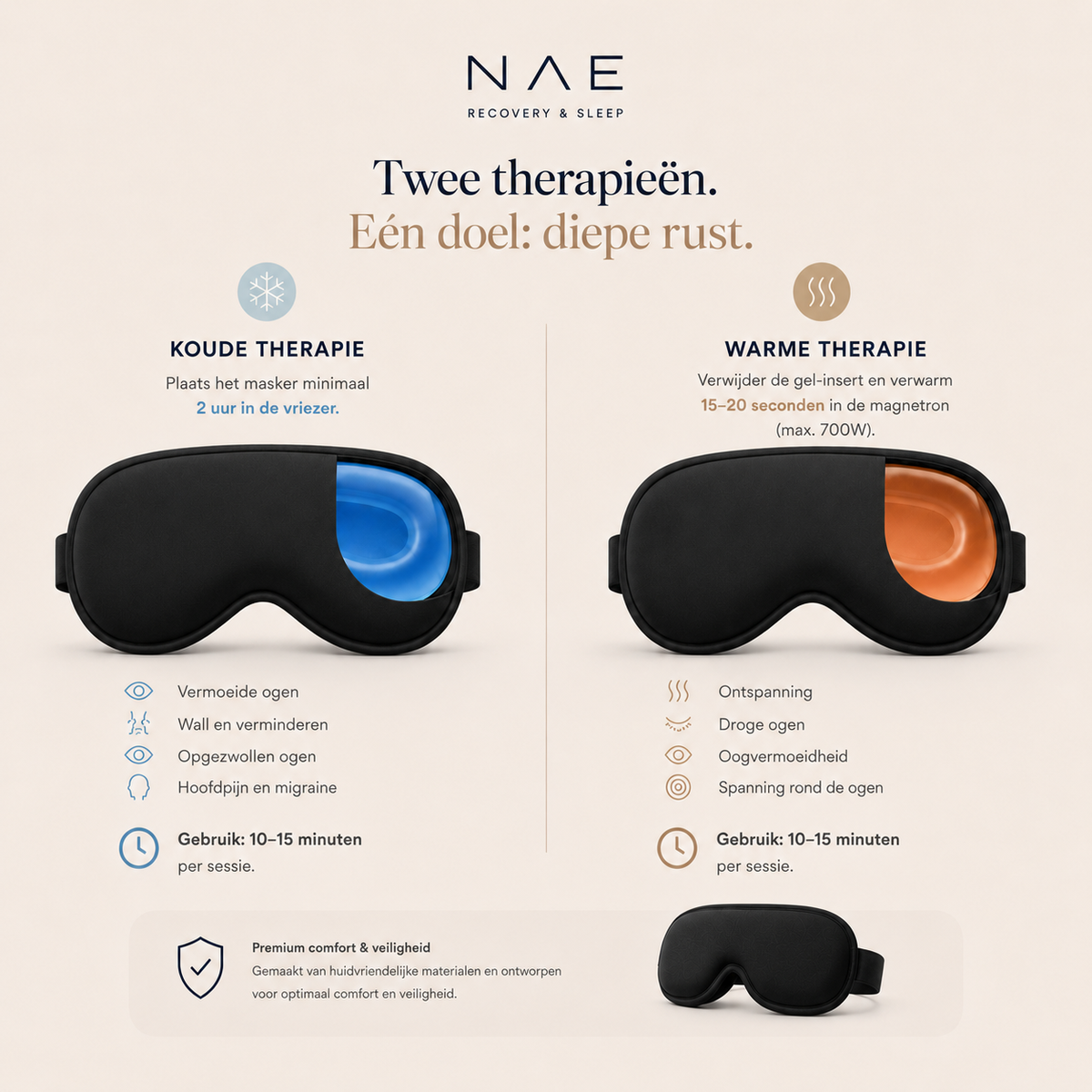 NAE Premium Comfort Sleep Mask
